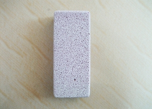Rectangular pumice stone