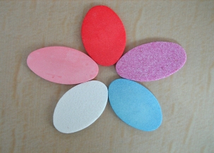 Oval grinding stone