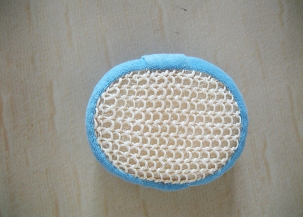 Oval sponge sisal