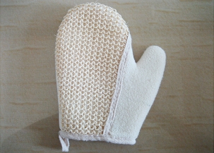 Sisal finger glove